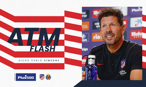 Simeone: “Los partidos con el Villarreal son siempre muy apretados”